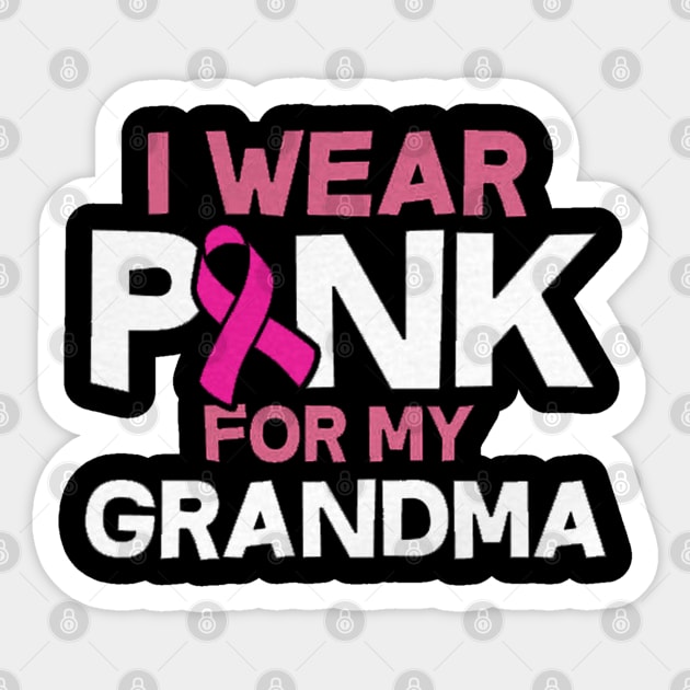 I wear pink for my grandma outlet